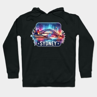 SYDNEY HARBOR NEW SOUTH WALES AUSTRALIA BRIDGE Hoodie